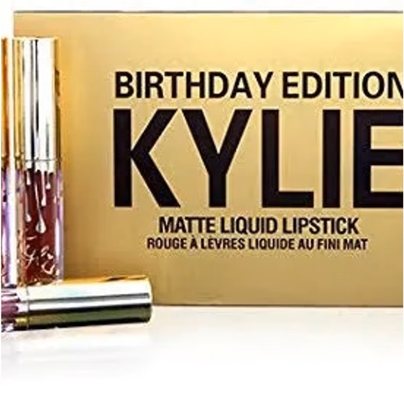 KYLIE COSMETICS BIRTHDAY EDITION 2016 MATTE LIQUID LIPSTICK 6 PIECE KIT - Picture 7 of 8